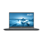 MSI Prestige A12SC-008 i5-1240P Notebook 14" Full HD Intel® Core™ i5 16 GB LPDDR4x-SDRAM 512 GB SSD NVIDIA® GeForce® GTX 1650 Wi-Fi 6E (802.11ax) Windows 11 Pro Gray
