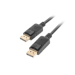 Lanberg CA-DPDP-10CC-0018-BK DisplayPort kabel 1,8 m Zwart