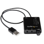 StarTech.com ICUSBAUDIO2D audio card 5.1 channels USB