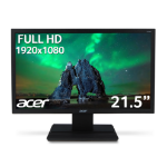 Acer V6 V226HQL (21.5", Full HD 1920x1080, 60Hz, 5ms, IPS, HDMI, DVI, VGA)
