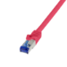 LogiLink C6A044S networking cable Red 1.5 m Cat6a S/FTP (S-STP)