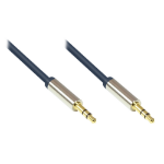 Alcasa GC-M0042 audio cable 3 m 3.5mm Blue