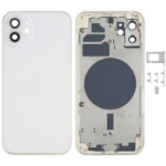 Apple EU Product - iPhone 12 Complete Back Cover with Frame (No Logo) - White