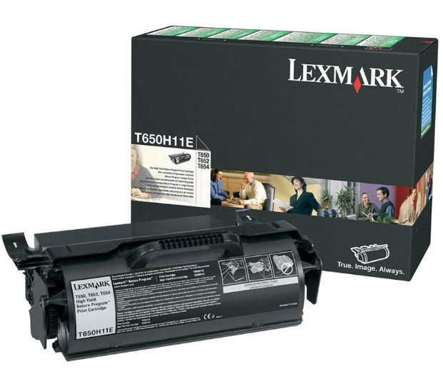 Image of Lexmark T650H11E Toner cartridge black return program, 25K pages...