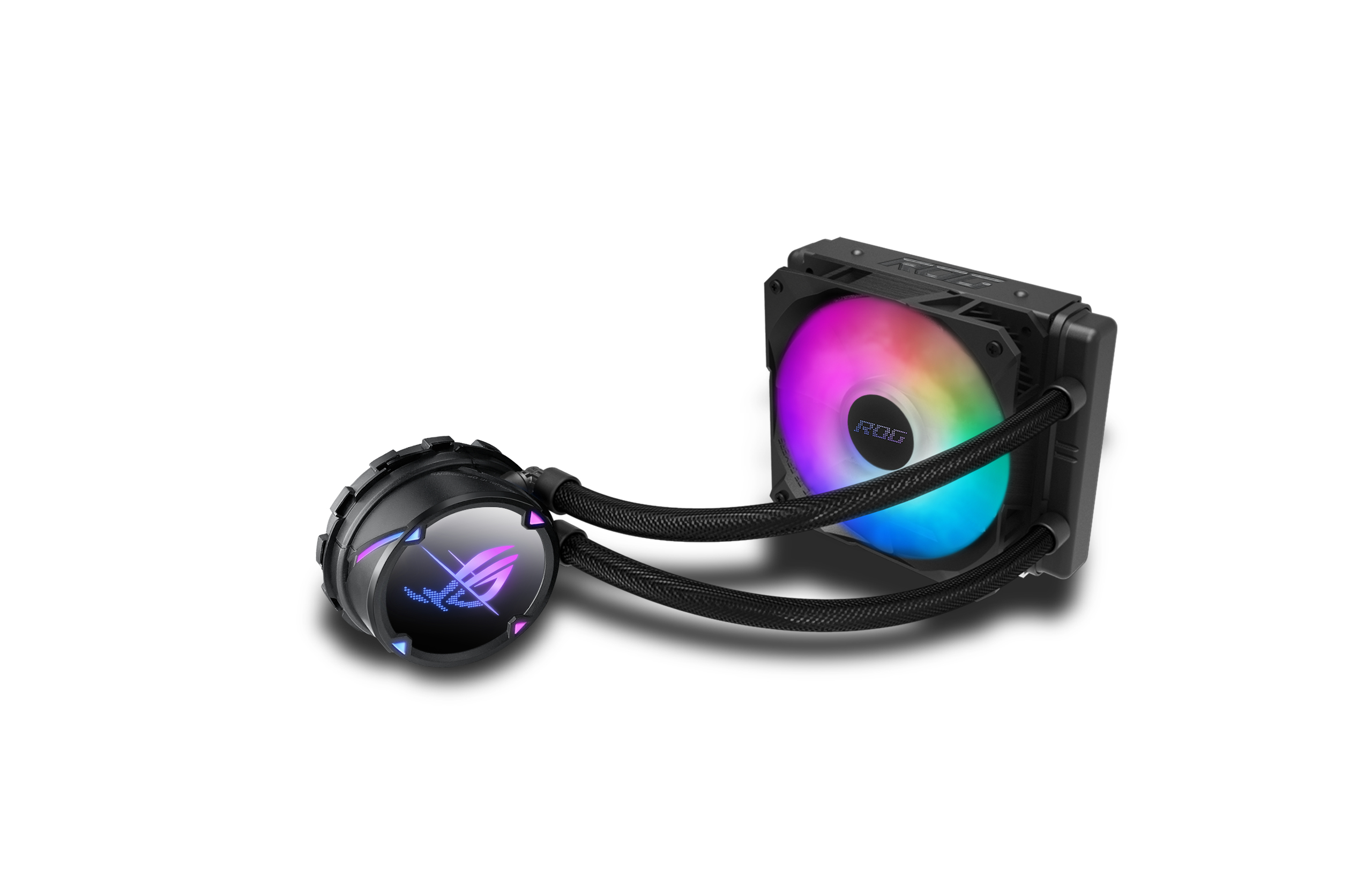 Image of ASUS ROG STRIX LC II 120 ARGB Processor Liquid cooling kit 12 cm Black