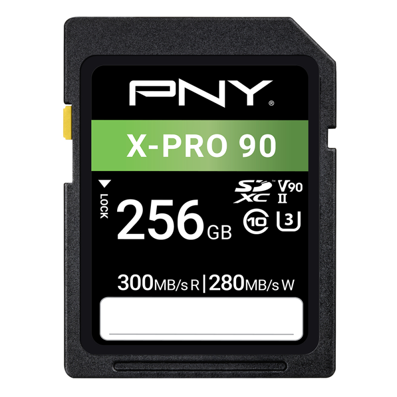 Image of PNY X-PRO 90 256 GB SDXC UHS-II Class 10