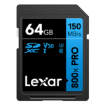 Lexar High-Performance 800xPRO 64 GB SDXC UHS-I Class 10