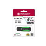 Transcend JetFlash 810 64GB USB 3.0 USB flash drive USB Type-A 3.2 Gen 1 (3.1 Gen 1) Zwart, Groen