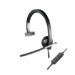 Logitech H650e Headset Bedraad Hoofdband Kantoor/callcenter USB Type-A Zwart, Zilver