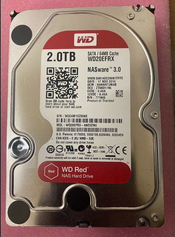 Image of Western Digital WD Red 2TB 24x7