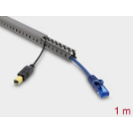 DeLOCK 22025 cable organizer Universal Cable duct Grey 1 pc(s)