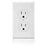 Leviton T5320-W socket-outlet NEMA 5-15 White