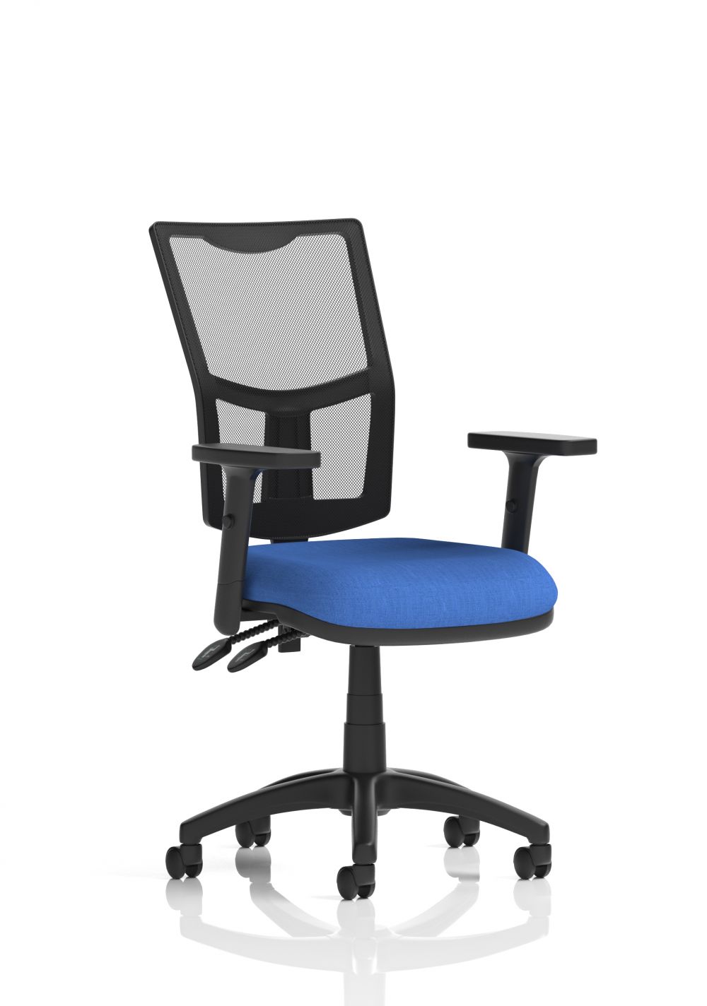 Dynamic Eclipse Plus II Lever Operator Chair Mesh Back Blue With Adjus