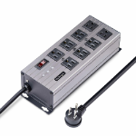 StarTech.com 8N515S12-POWER-STRIP power distribution unit (PDU) 8 AC outlet(s) Gray