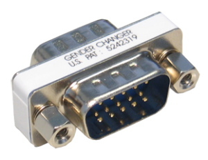 Cables Direct 88AD-121 cable gender changer VGA Silver