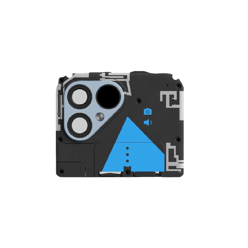 Image of Fairphone F5TOPU-1BL-WW1 mobile phone spare part Black, Blue