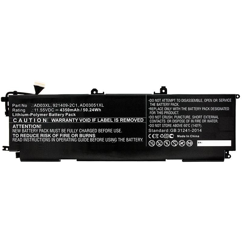 Image of CoreParts MBXHP-BA0212 notebook spare part Battery