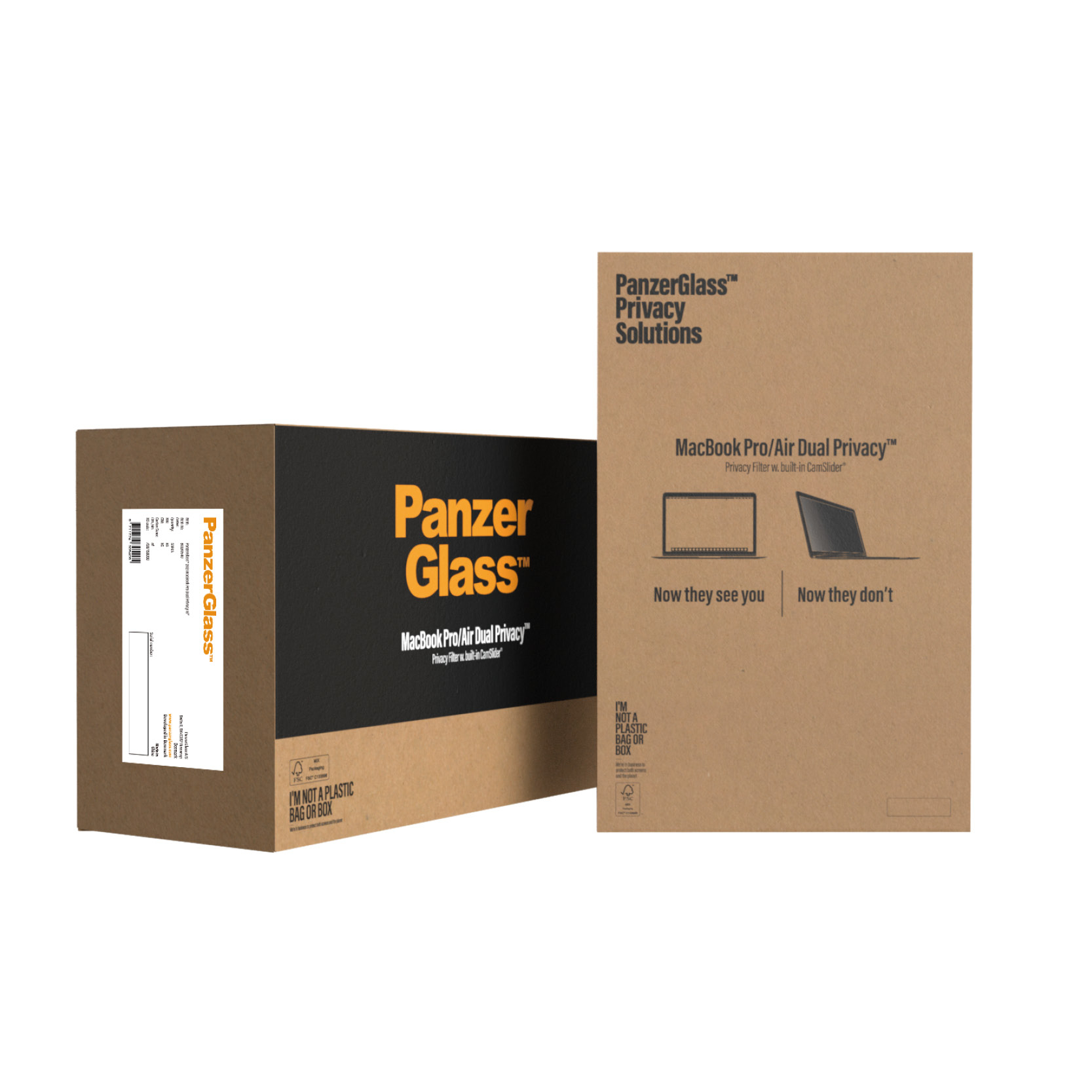 PanzerGlass ® Screen Protector MacBook Pro 16" 2021 - Dual Privacy™