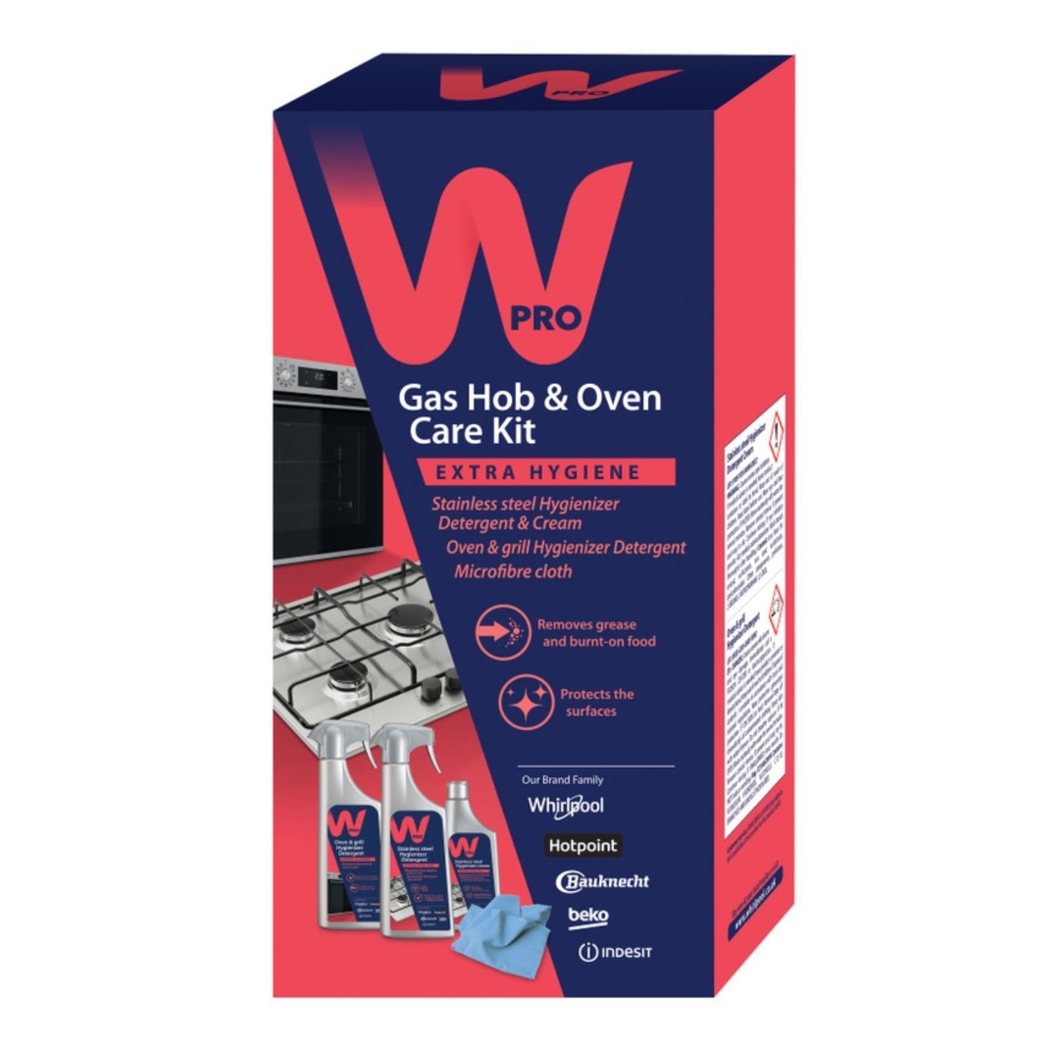 Whirlpool Wpro Universal Gas Hob & Oven Care Kit