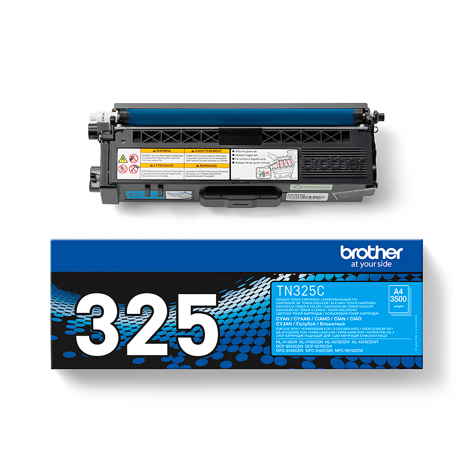 Brother TN-325C Toner Cartridge High Yield Cyan TN325C