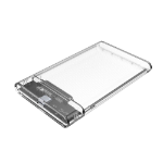 UNITEK DiskGuard Limpid R HDD/SSD enclosure Transparent 2.5"