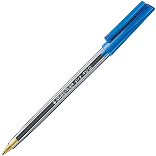 Image of Staedtler 430 M-3 ballpoint pen Blue Stick ballpoint pen 1 pc(s)