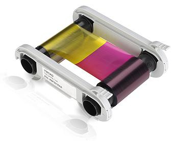 Image of Evolis R6F003EAA Thermal-transfer ribbon Bk,C,M,Y, Transparent,...