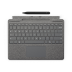 Microsoft Surface Pro Keyboard + Slim Pen QWERTY Microsoft Cover port Platina