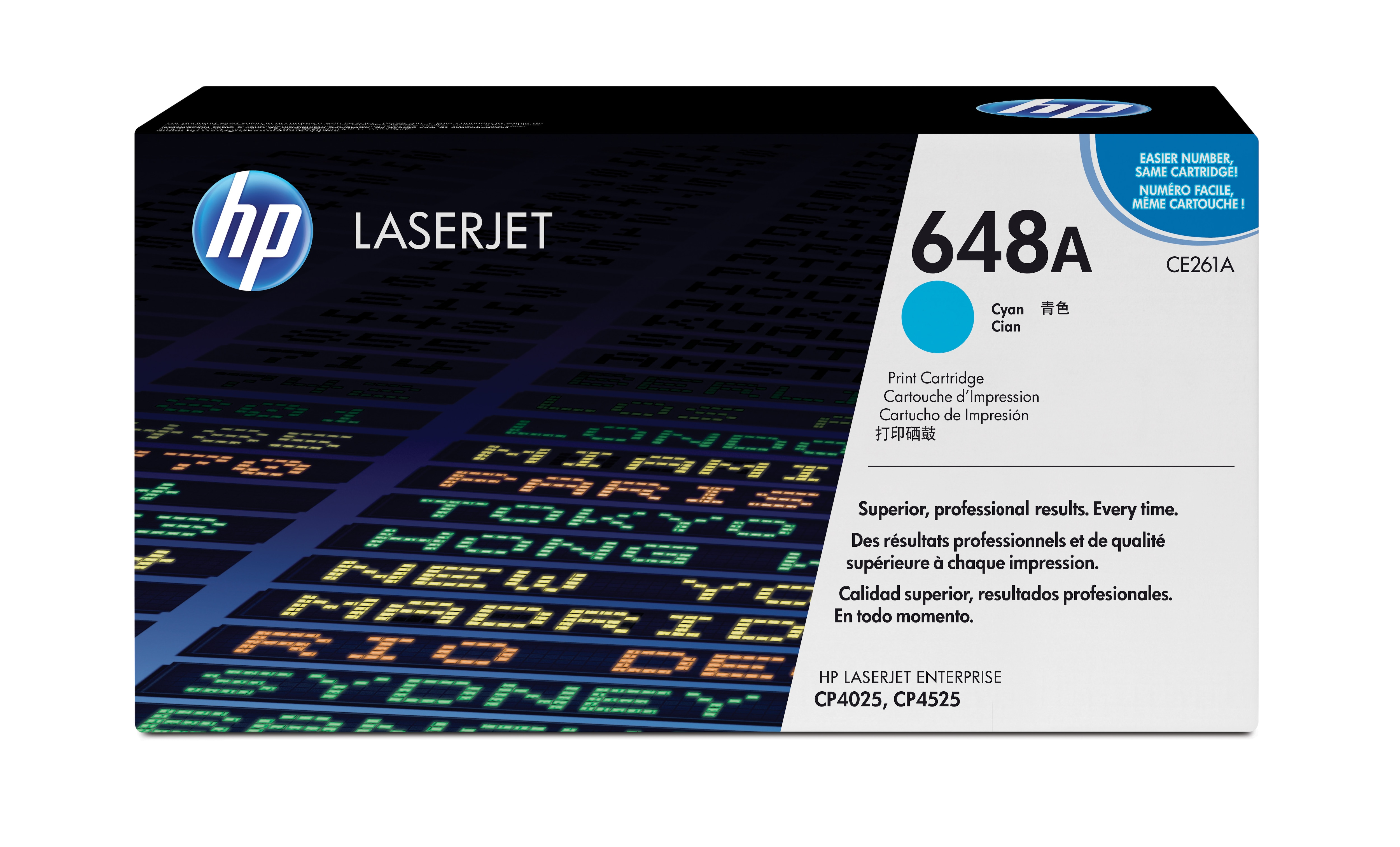 Image of HP CE261A/648A Toner cartridge cyan, 11K pages ISO/IEC 19798 for...