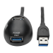 Tripp Lite U324-006-DSK2 USB cable 70.9" (1.8 m) USB 3.2 Gen 1 (3.1 Gen 1) USB A 2 x USB A Black