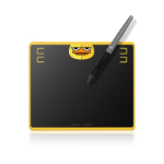 HUION HS64 Special Edition Graphics Pen Tablet graphic tablet Black, Yellow 5080 lpi 160 x 102 mm USB