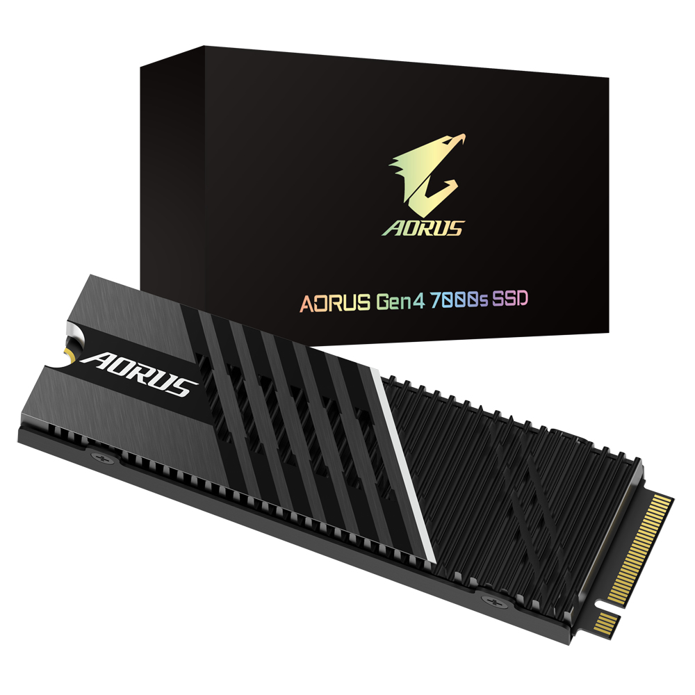 Image of Gigabyte AORUS Gen4 7000s M.2 2000 GB PCI Express 4.0 3D TLC NAND NVMe
