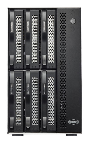 TerraMaster D6-320 disk array Desktop Black