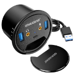 GRAUGEAR G-THUB-AU-60 interface hub USB 3.2 Gen 1 (3.1 Gen 1) Type-A Black