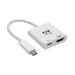 Tripp Lite U444-06N-H4K6WC USB graphics adapter 3840 x 2160 pixels White