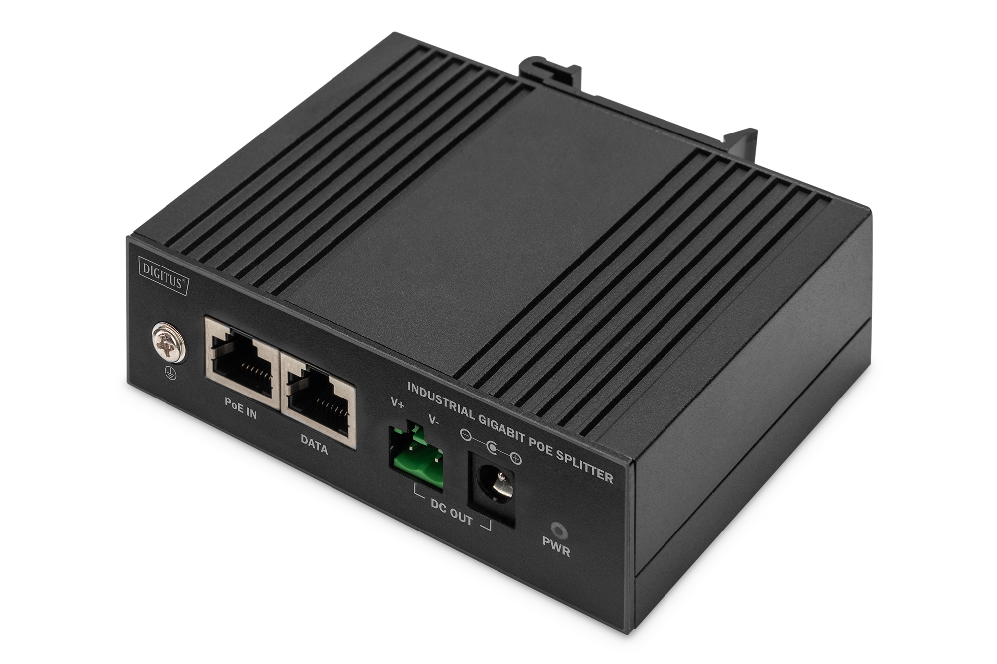 Image of Digitus Gigabit Ethernet PoE Splitter, Industrial, 60W