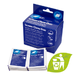 AF Screen-Clene Duo wipes LCD/TFT/Plasma Equipment cleansing wet & dry cloths