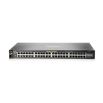 Aruba 2530 48G PoE+ Managed L2 Gigabit Ethernet (10/100/1000) Power over Ethernet (PoE) 1U Black