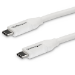 StarTech.com USB-C to USB-C Cable w/ 5A PD - M/M - White - 4 m (13 ft.) - USB 2.0 - USB-IF Certified