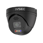 ivsec TURRET IP CAMERA, 8MP, 2.8MM FIXED LENS, 25FPS, POE, IP66 , ADV DET, ADV IVS, BLACKNC323ADX-BLK