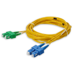 AddOn Networks ADD-ASC-SC-MB5M9SMF-SLBL fibre optic cable 5 m OFNR OS2 Yellow