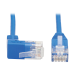 Tripp Lite N204-S01-BL-UP netwerkkabel Blauw 0,31 m Cat6 U/UTP (UTP)
