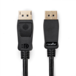 Rocstor Y10C282-B1 DisplayPort cable 2 m Black