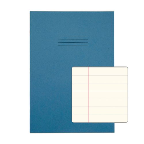 Image of Rhino A4 Special Exercise Book 48 Page, Light Blue with Tinted...