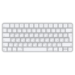 Apple Magic keyboard Universal USB + Bluetooth Russian Aluminium, White