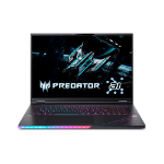 Acer Predator Helios 18 AI PH18-73-9462 Intel Core Ultra 9 275HX Laptop 45,7 cm (18") WQXGA 64 GB DDR5-SDRAM 3 TB SSD NVIDIA GeForce RTX 5080 Wi-Fi 7 (802.11be) Windows 11 Home Zwart