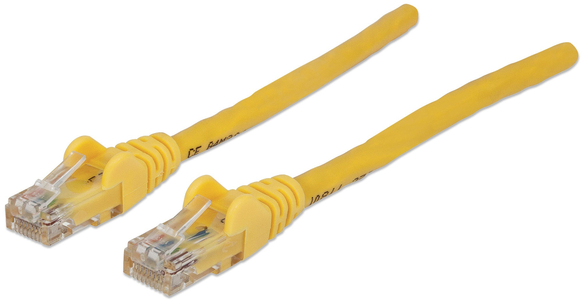 Photos - Cable (video, audio, USB) INTELLINET Network Patch Cable, Cat6, 1.5m, Yellow, CCA, U/UTP, PVC, R 342 