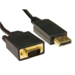 FDL 3M DISPLAYPORT TO VGA ADAPTOR CABLE M-M