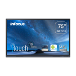InFocus 75IN PANEL ANTI-GLARE G2 MODEL interactive whiteboard 75" 3840 x 2160 pixels Touchscreen Black HDMI