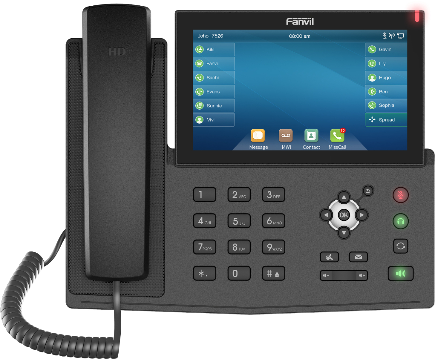 X7 V2 FANVIL IP Telefon X7 V2 - VoIP-Telefon - SIP - Voip phone - Voice-over-IP